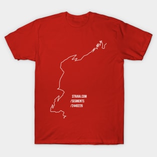 Strava Segment – Kaunertal Glacier Austria T-Shirt